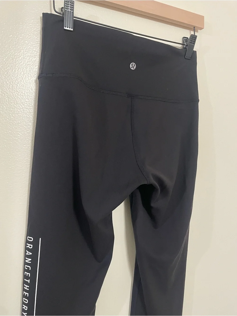 lululemon athletica Orangetheory Fitness Set of 2 Black High-Waist Logo Leggings